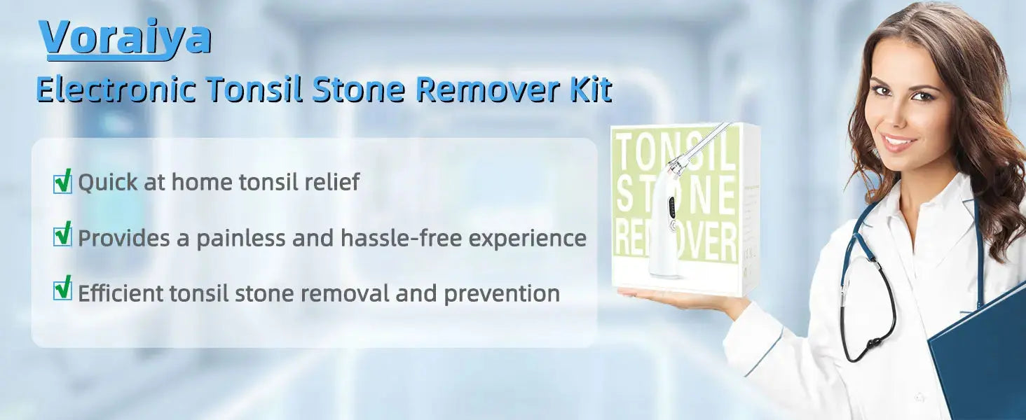 Electronic Vacuum Tonsil Stone Remover Kit with 5 Suction Modes 10in1 Tonsil Stone Cleaner Mouth Cleaning Tool Oral Fresh Care Nova Trendz