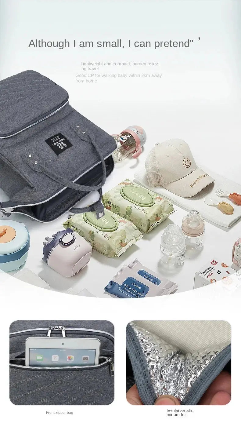 Mommy Diaper Bags Baby Stroller Hanging Bag Mother Large Capacity Nappy Backpacks with Changing Mat Convenient Baby Nursing Bags Nova Trendz