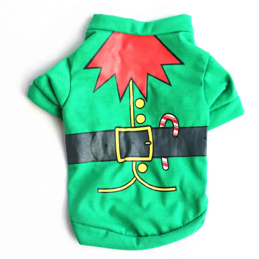 Christmas Dog Clothes New Year Pets Dogs Clothing For Small Medium Dogs Costume Chihuahua Pet Shirt Warm Dog Clothing Yorkshire Nova Trendz