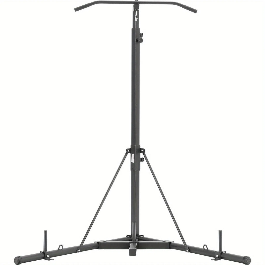 VEVOR 2 in 1 Punching Bag Stand Steel Heavy Duty Workout Equipment Adjustable Height Boxing Punching Bag Stand with Pull Up Bar Freestanding Sandbag Rack Holds Up to 400 lbs for Home Gym Fitness Nova Trendz