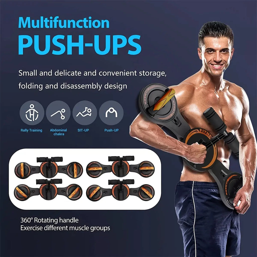 Push Up Board Portable Exercise Equipment, Multi-Functional Pushup Stands System for Fitness Floor Chest Muscle Exercise, 90-180 Adjustable Grip, Professional Equipment Burn Fat Strength Training Arm Men & Women Weights Nova Trendz
