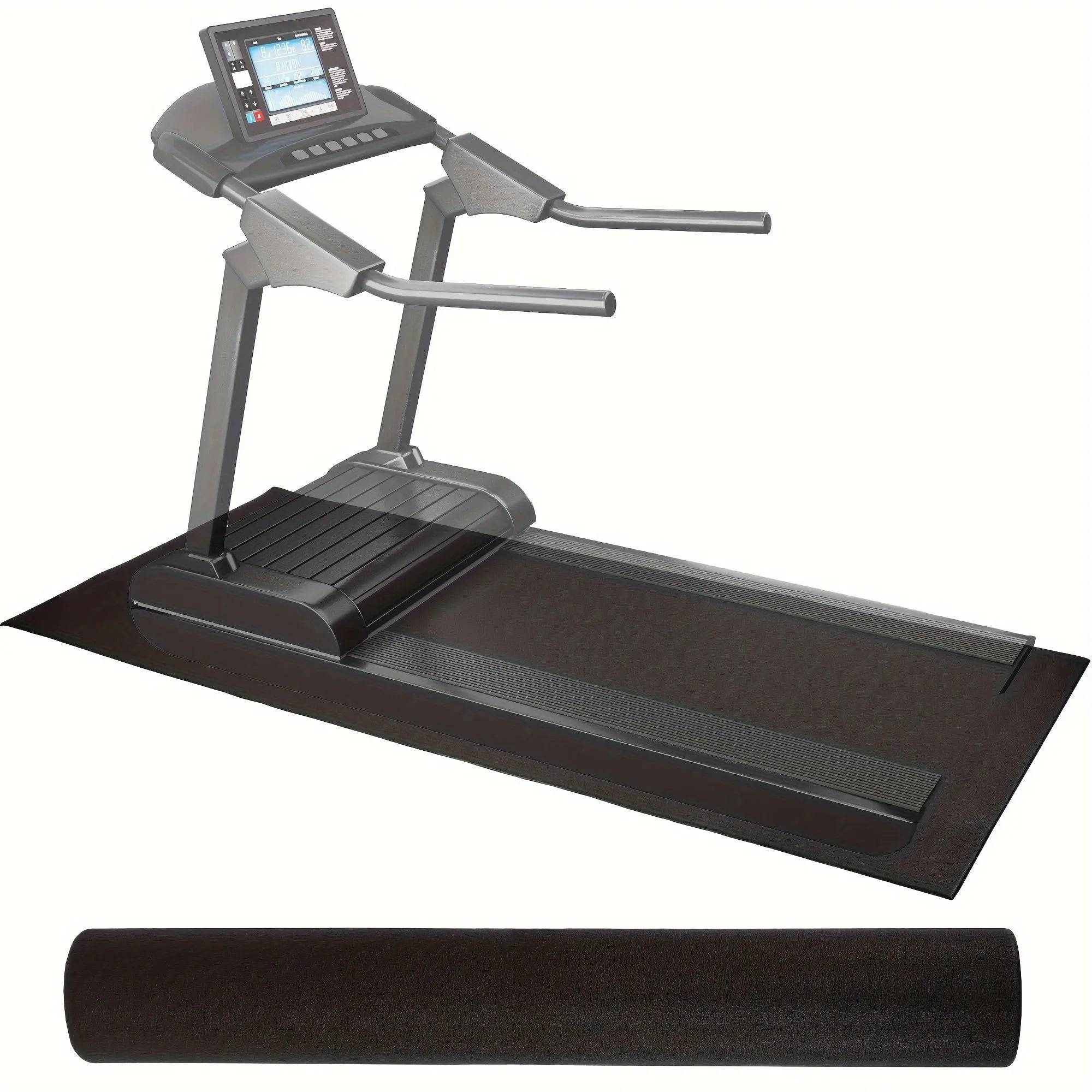 High Density Home Gym Treadmill Exercise Bike Equipment Mat, 1/4" Thick, Multiple Sizes Nova Trendz