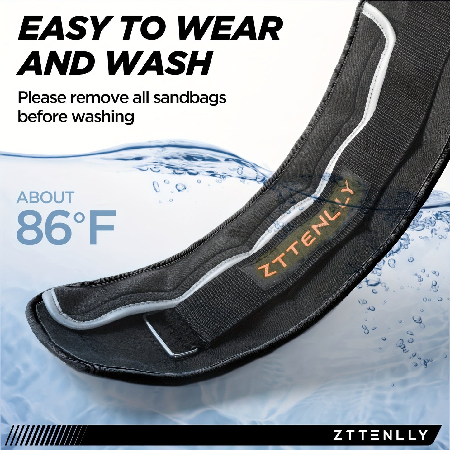 1 Pair Adjustable Ankle Weights, 5lbs/2.27kg Pair (2.5lbs/1.13kg Each) With Carry Bag - For Strength Training, Leg & Ankle Muscle Exercise