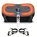 Vibration Plate Exercise Machine, Portable Full Body Vibration Platform, 9 Preset Mode & Auto Mode Fitness Board for Weight Loss Shaping, with Resistance Bands, 99 Levels Nova Trendz