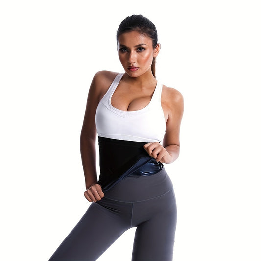 Tummy Control Belt - Sweat Resistant Waist Support for Exercise, Yoga, Fitness, Sauna