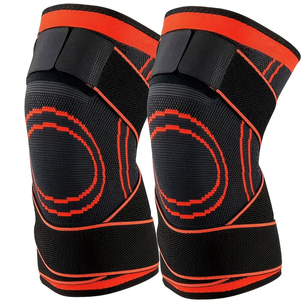 (2pcs) Order A Size Up Get Maximum Knee Support & Arthritis Relief For Men & Women - Adjustable Strap Wrap For Running, Cycling & Exercise! Nova Trendz