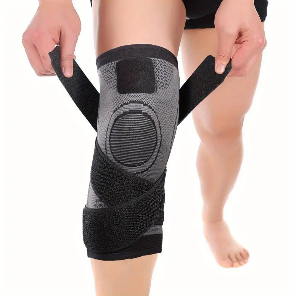 (2pcs) Order A Size Up Get Maximum Knee Support & Arthritis Relief For Men & Women - Adjustable Strap Wrap For Running, Cycling & Exercise! Nova Trendz