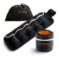 1 Pair Adjustable Ankle Weights, 5lbs/2.27kg Pair (2.5lbs/1.13kg Each) With Carry Bag - For Strength Training, Leg & Ankle Muscle Exercise Nova Trendz