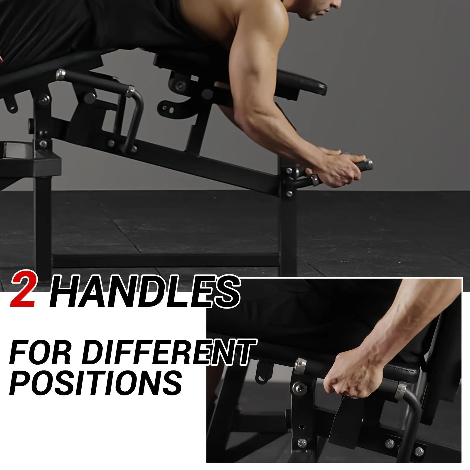 [4-IN-1 Leg Exercise Machine] 4-IN-1 Leg Exercise Machine - Single Leg Extension And Lying Leg Curl, Adjustable Leg Bench - 350lb Capacity, Plate Loaded Home Gym Nova Trendz