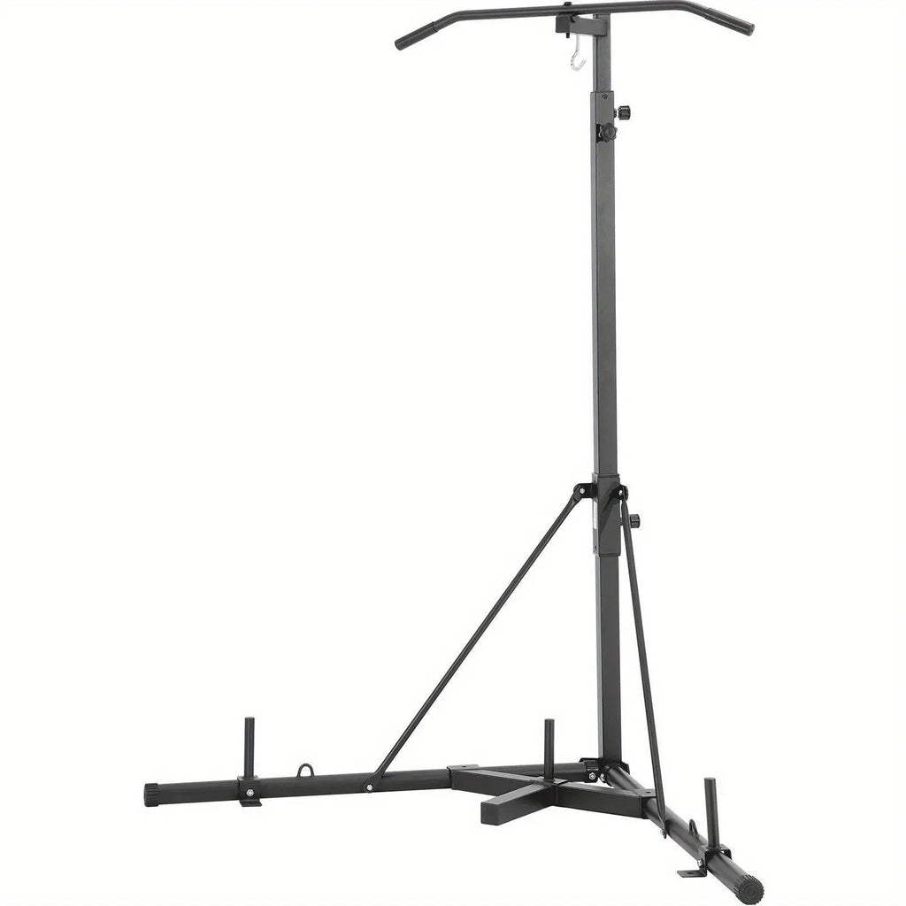 VEVOR 2 in 1 Punching Bag Stand Steel Heavy Duty Workout Equipment Adjustable Height Boxing Punching Bag Stand with Pull Up Bar Freestanding Sandbag Rack Holds Up to 400 lbs for Home Gym Fitness Nova Trendz