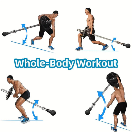 1pc Barbell Bottom Sleeve, Exercise Equipment - Fits 2"/5.08cm Bar, Suitable For Hard Pull, Squats Training, Strength Training Nova Trendz