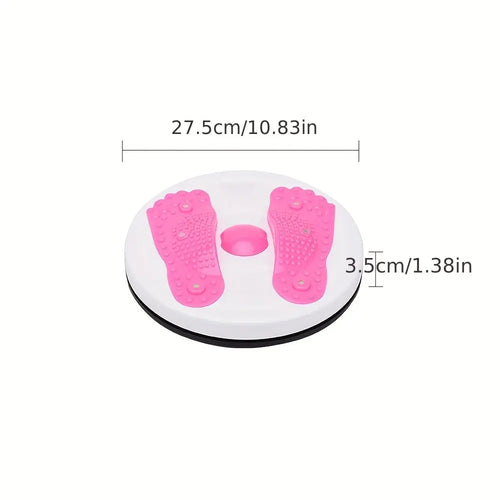 1pc Magnetic Twisting Boards With Pull Rope, Fitness Foot Massage Disc, Balance Board For Yoga, Gym Sport, Exercise, Waist & Hips & Legs Twisting, Body Shaping Nova Trendz