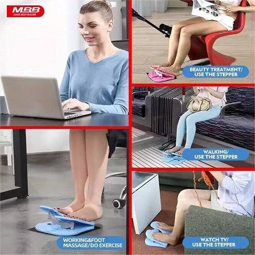 1pc Adjustable Foldable Pedal Board, Fitness Step Exercise Board, Suitable For Home Fitness, Leg Training, Body Workout Nova Trendz