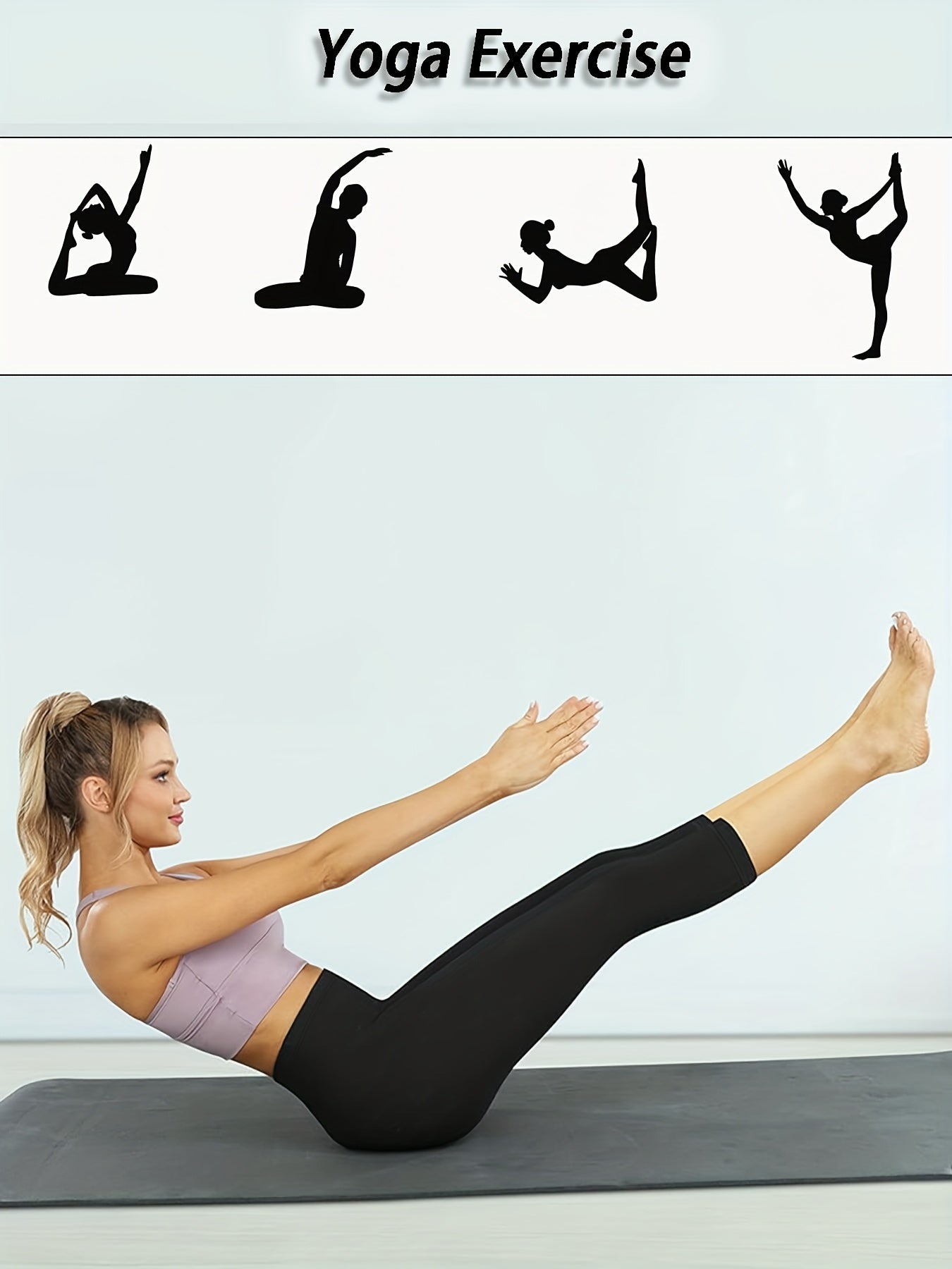 5-Pack Womens Capri Leggings - Ultra-Stretchy, Silky Smooth, Opaque Fabric for Maximum Comfort - Ideal for Fitness, Exercise, Running, Yoga, and Active Lifestyle with Endless Outfit Options