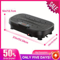 Fitness Pedel/ Vibration Plate Exercise Machine, Multiple Preset Modes Vibration Platform, Whole Body Workout Exercise Machine For Body Building, Quiet And Portable, Ideal Home Gym Workout Equipment, Perfect Gift, Without Bat Nova Trendz